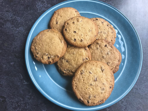 Chocolate Chip Cookies Crispy Thin from Cooks Country
