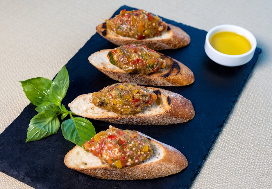 Garlic and Burrata Crostini