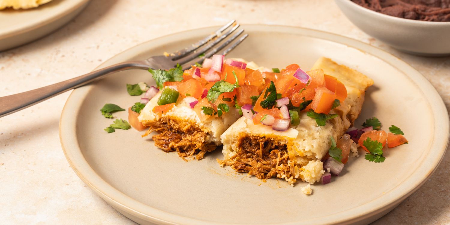 Green Chile Chicken Tamales - Bon Appétit