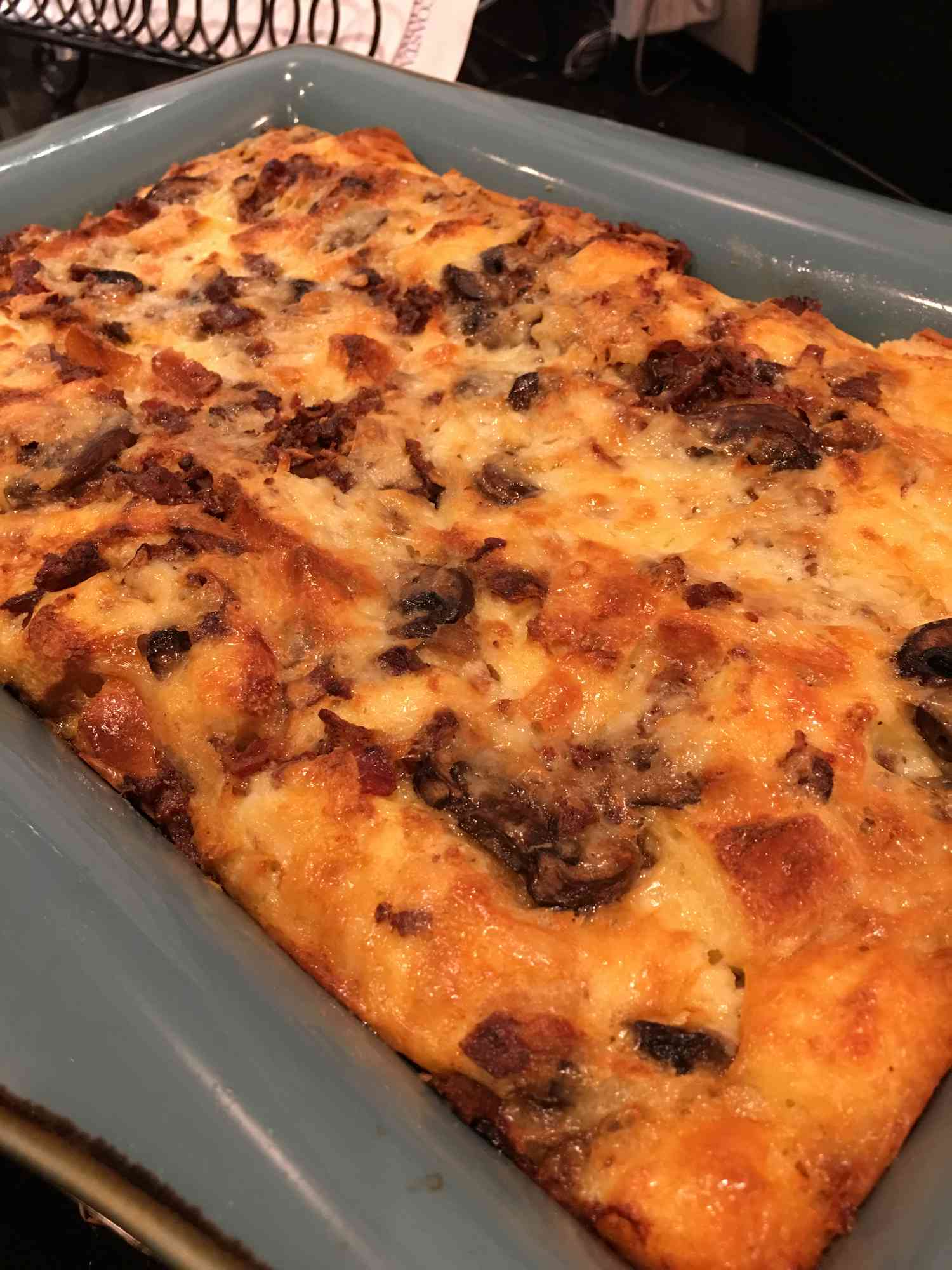 Ham and Cheese Strata