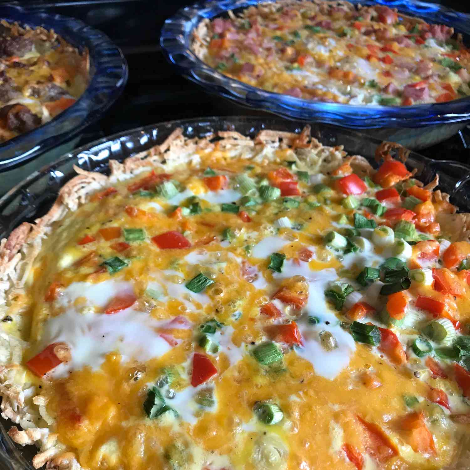 Hash Brown Breakfast Quiche