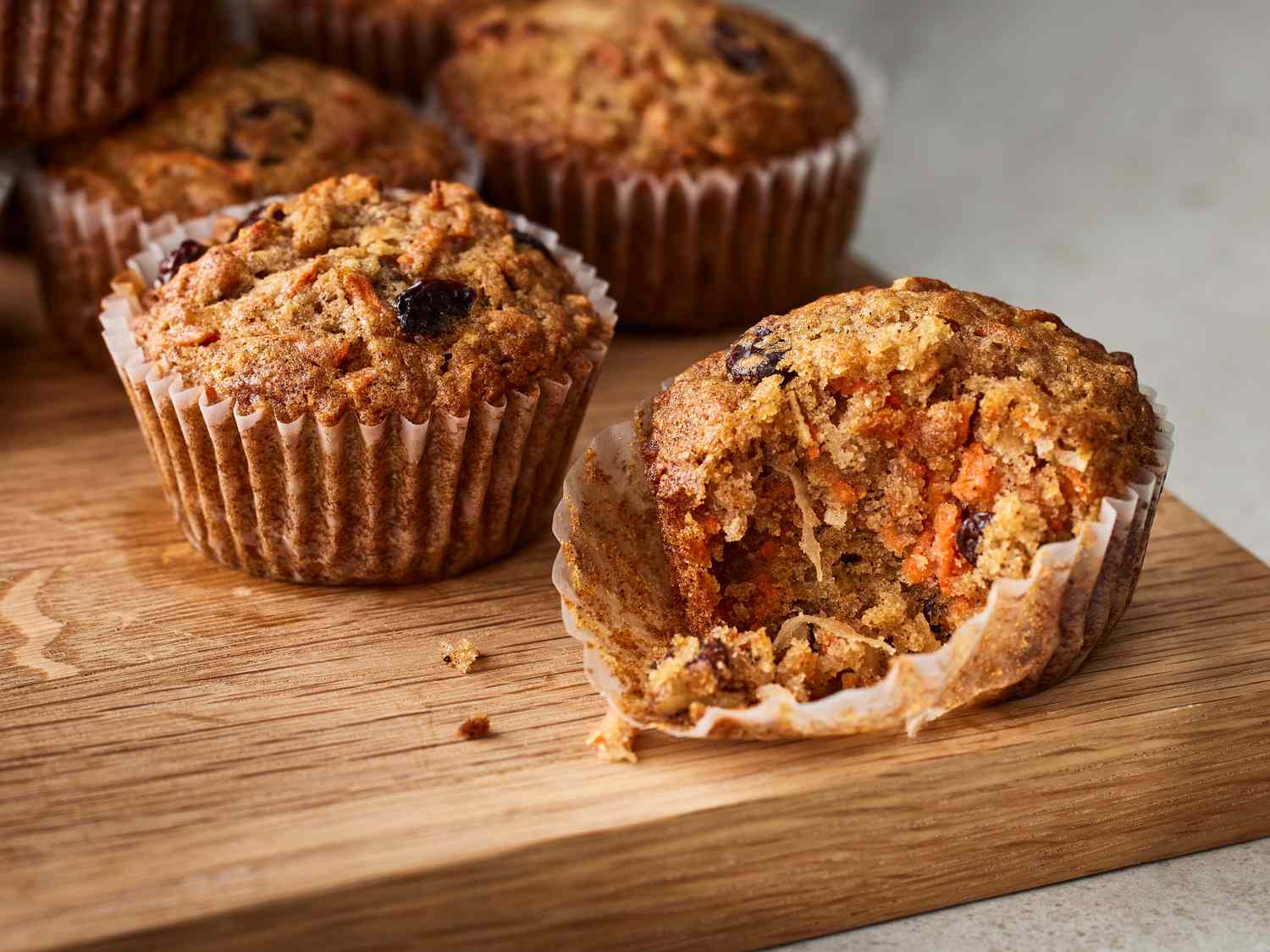 Healthier Morning Glory Muffins