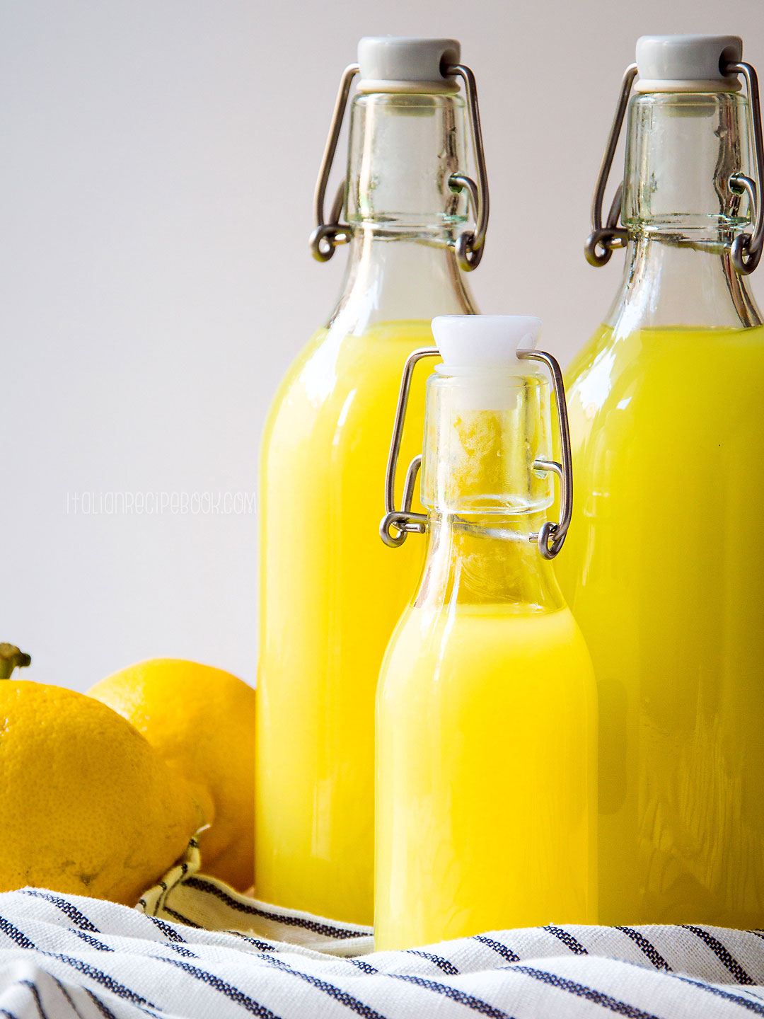 homemade limoncello