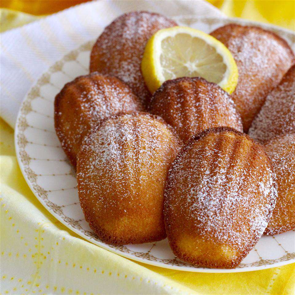 Honey and Lemon Madelines