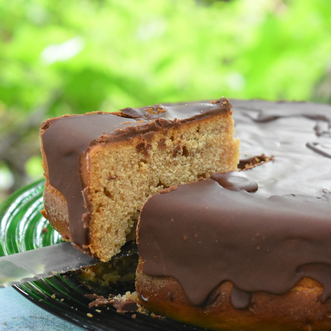 Honey Glazed Applepecan Cake