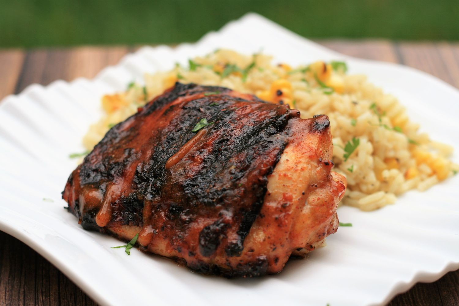 Honey-lime Glazed Chicken