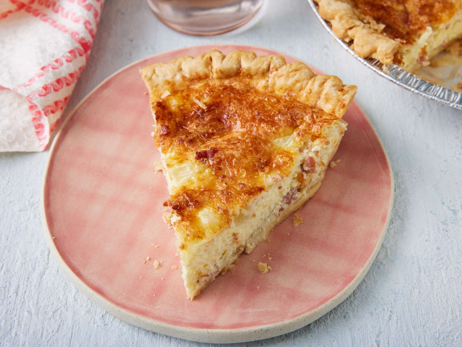 Impossible Bacon Breakfast Pie (Quiche)
