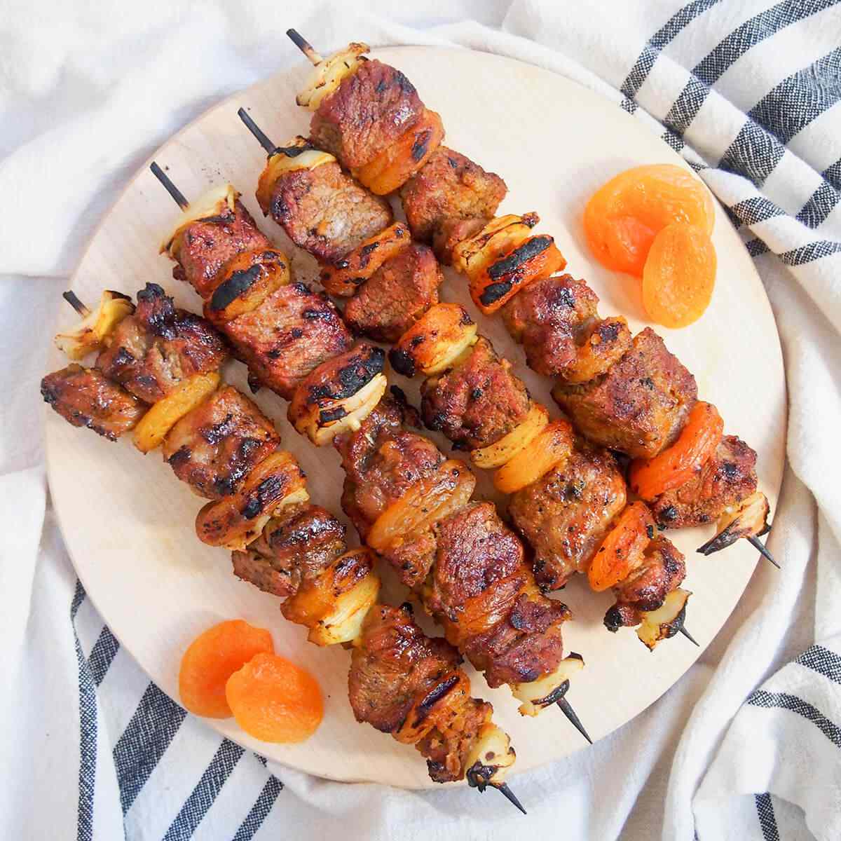 Indonesian Lamb Kebabs