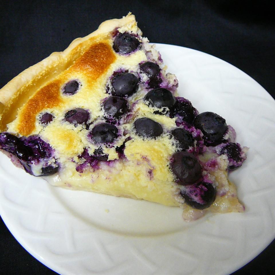 Lemon-blueberry Pie