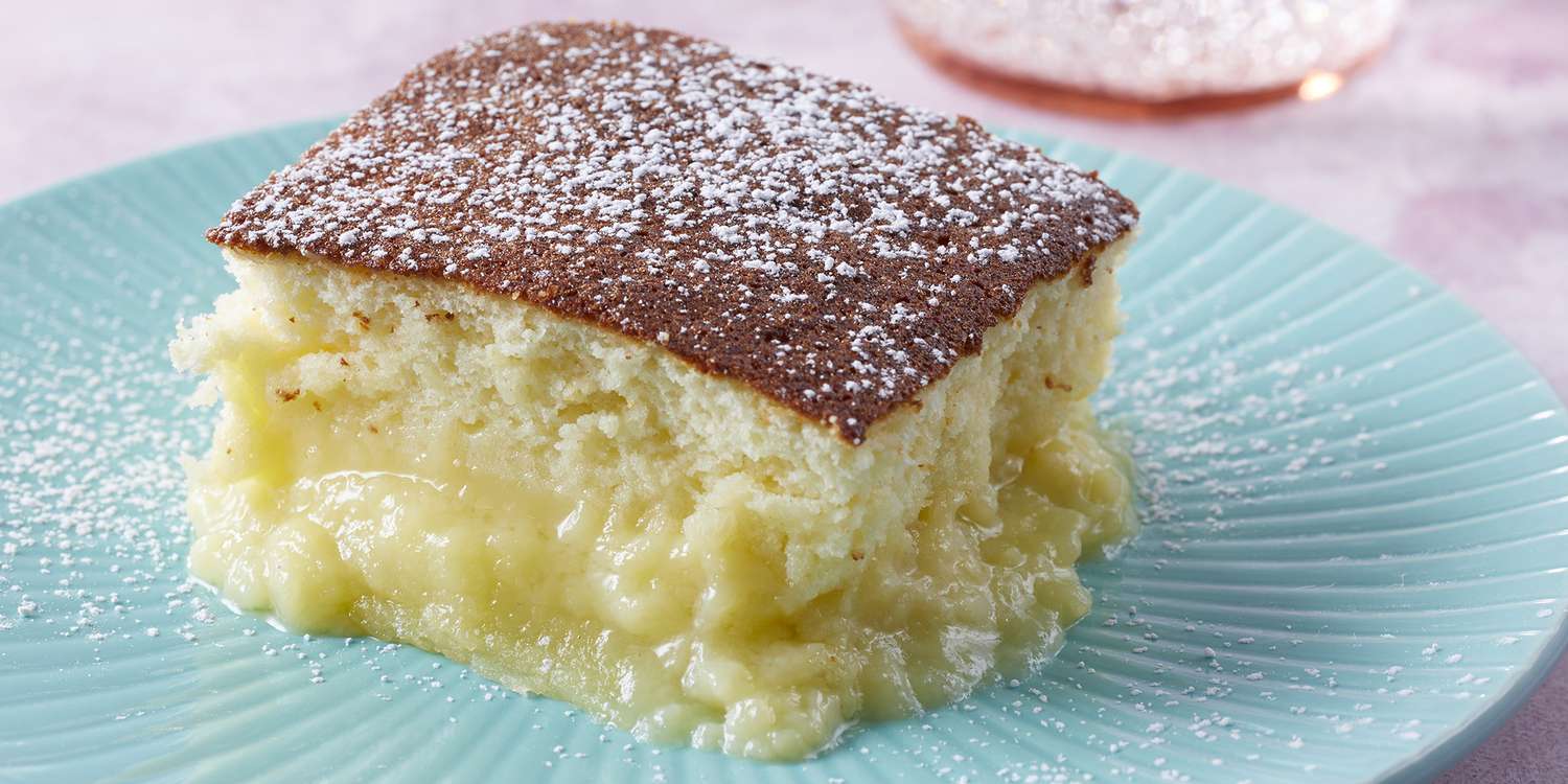 Lemon Pudding Cake-Marys based on Gourmet