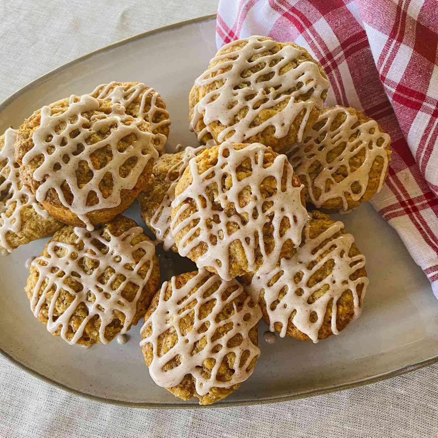 Low Fat Carrot Cake Muffins