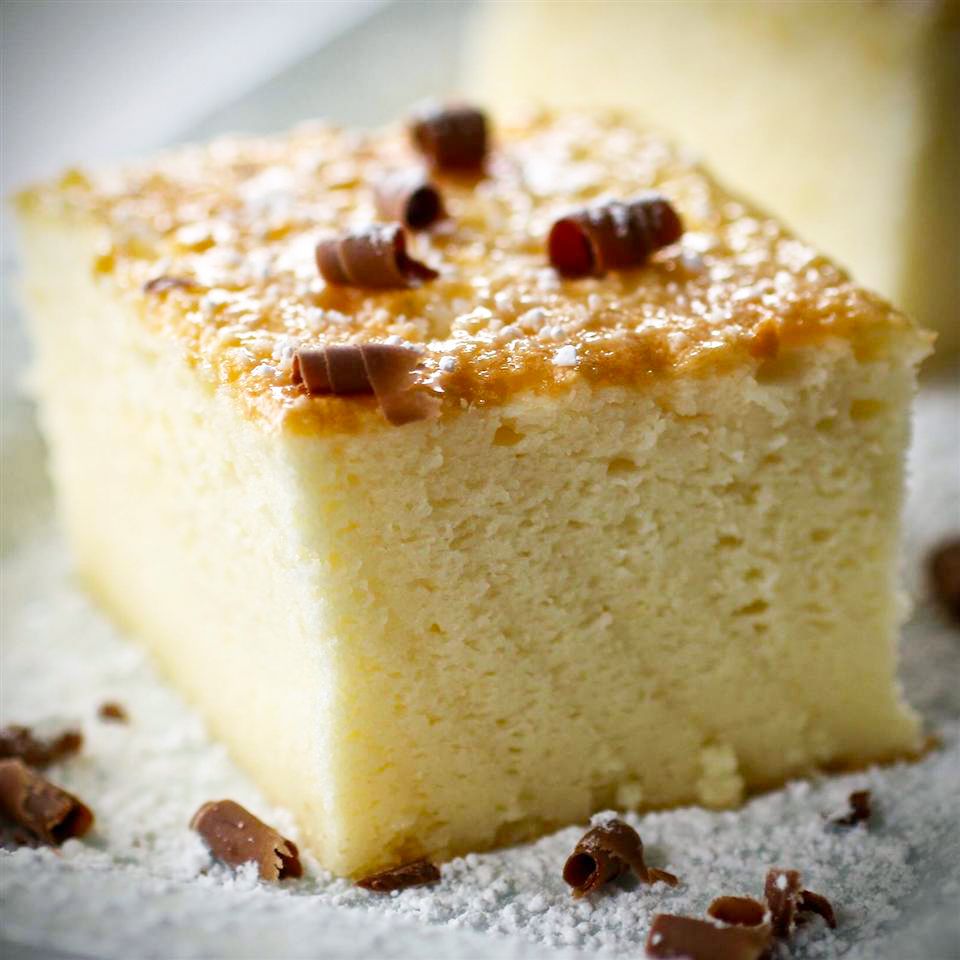 Magic 3 Layer Custard Cake | RecipeTin Eats