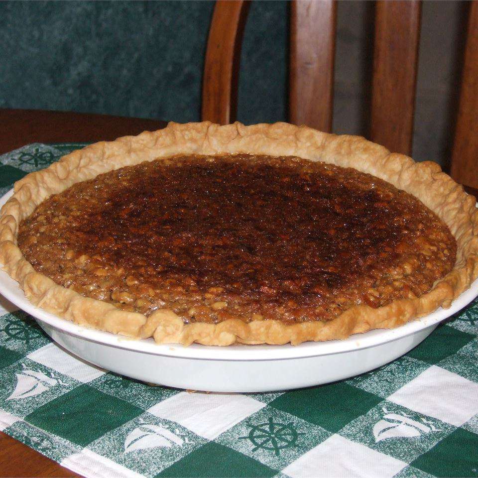 Maple-walnut Pumpkin Pie