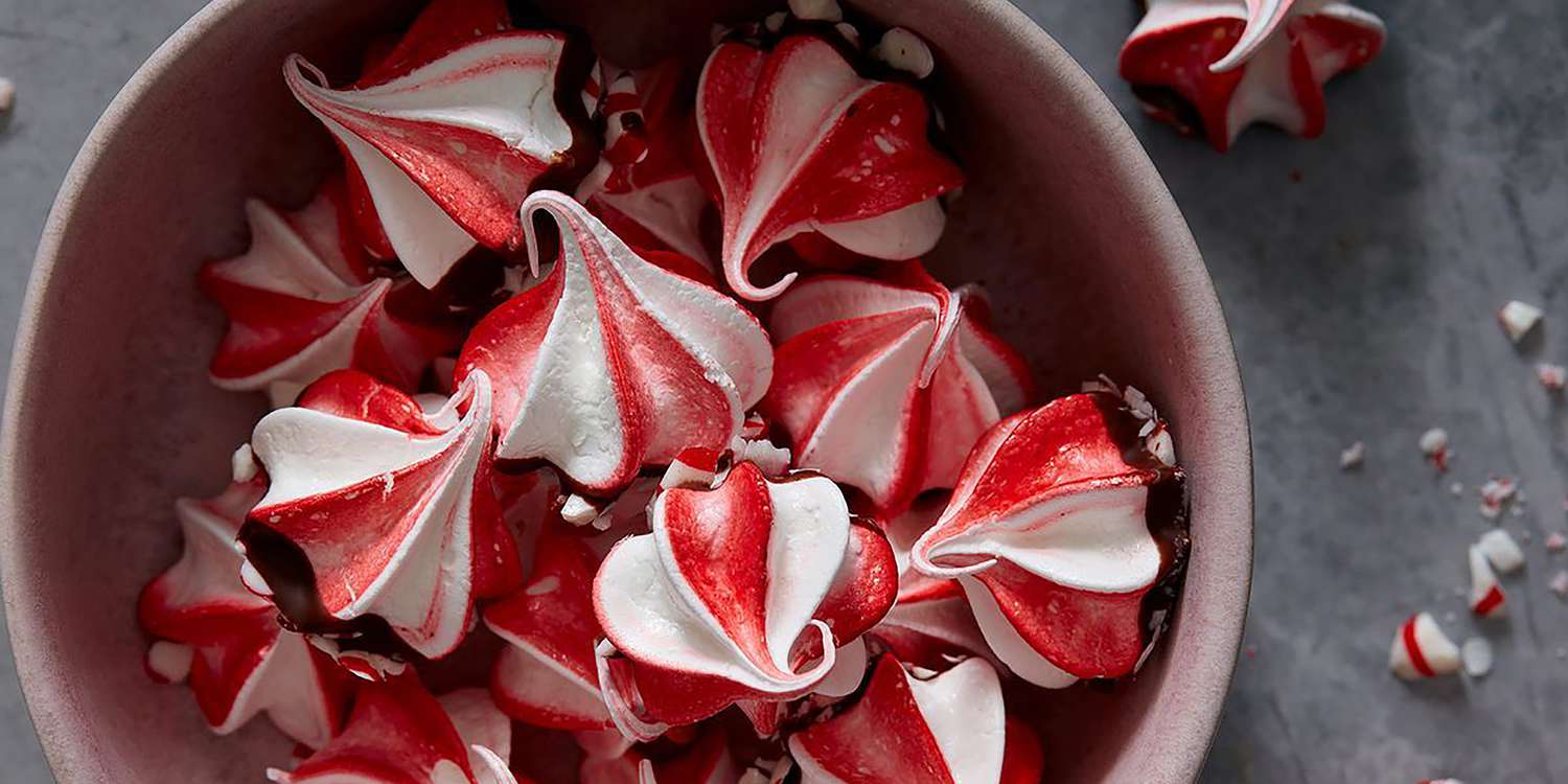 Meringues, Chocolate Walnut from Epicurious October 2003