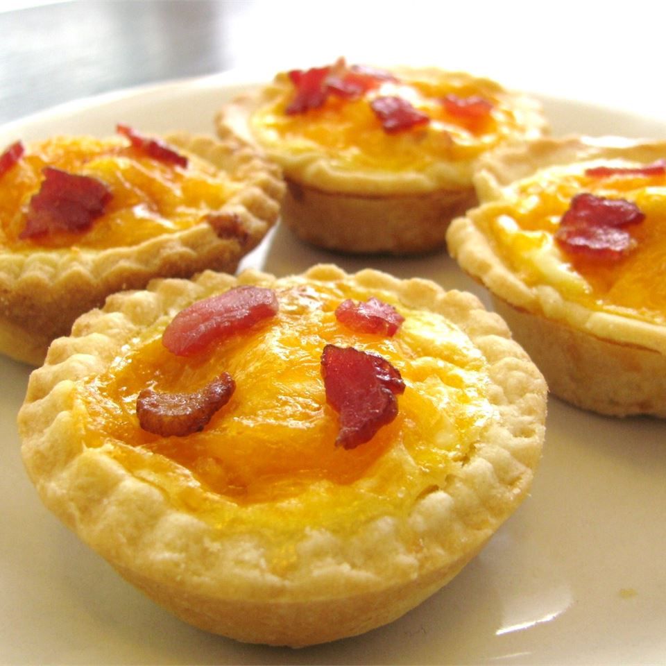 Mini Bacon and Egg Tarts
