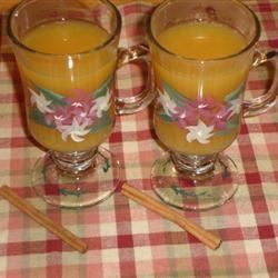 Mulled Cider With Calvados
