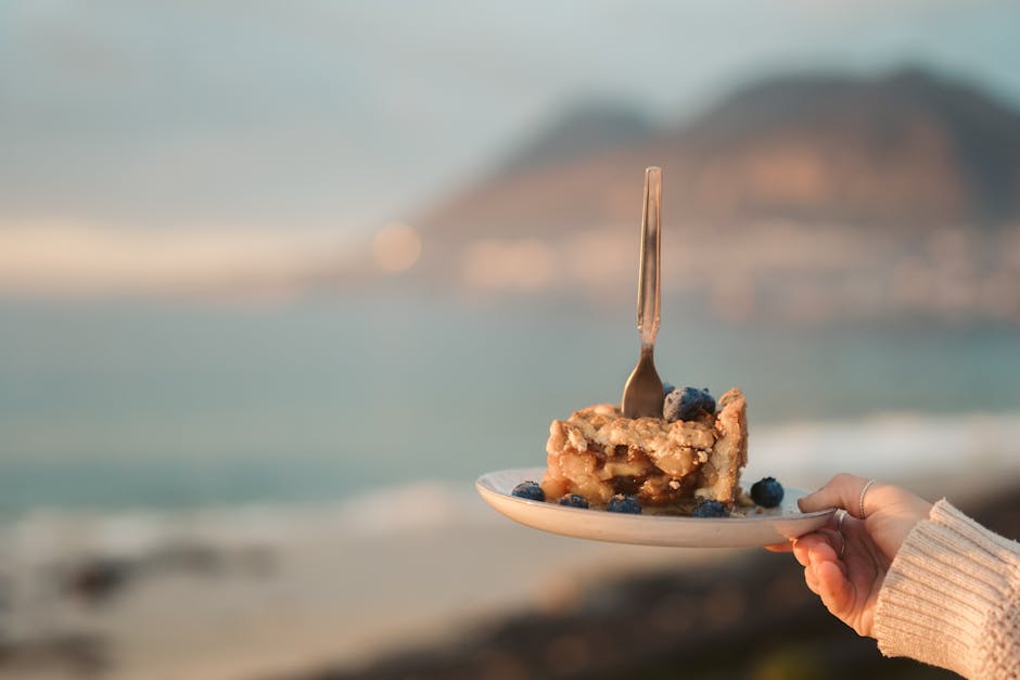 Nectarine Blueberry Cobbler