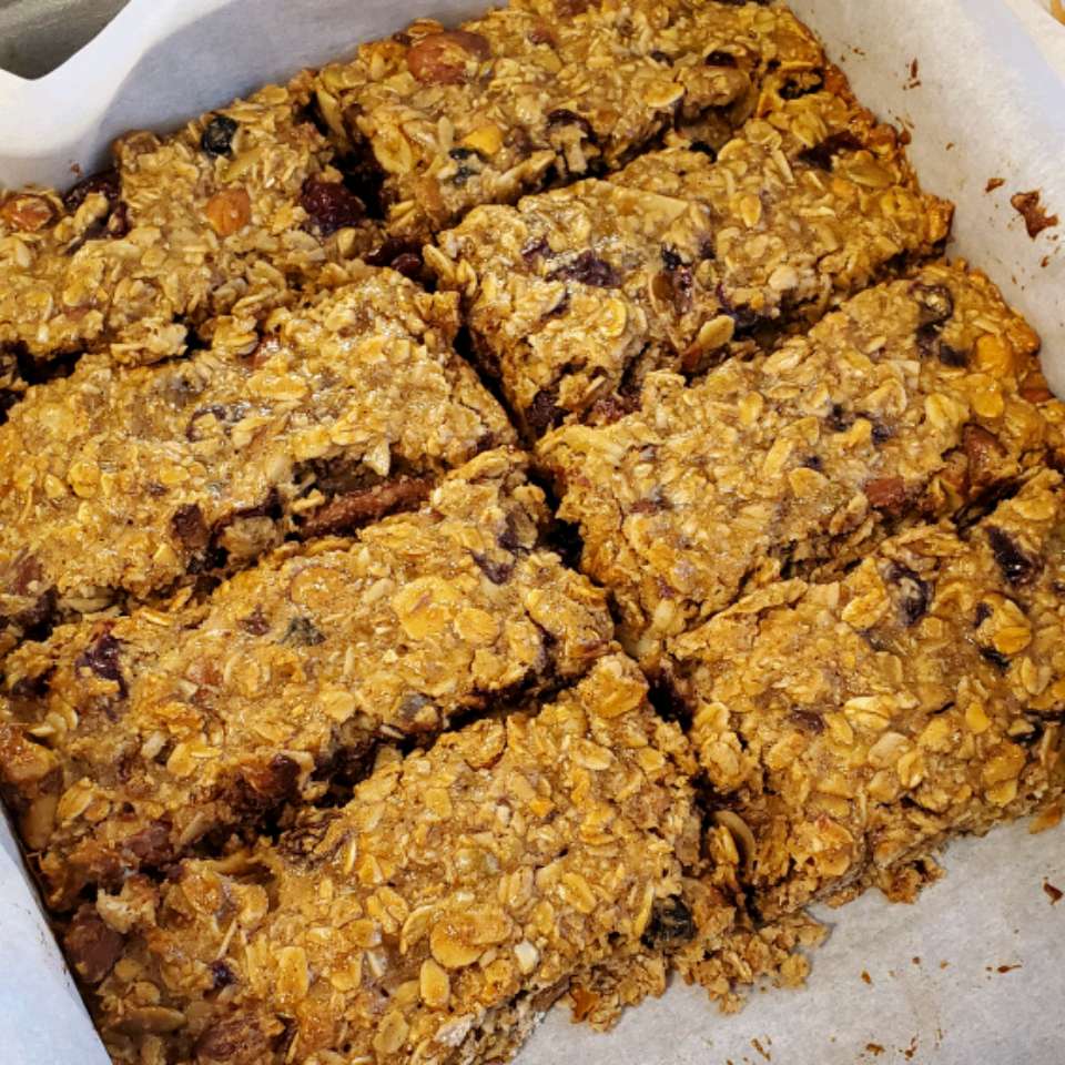 Oatmeal Raisin Bars - Low Fat