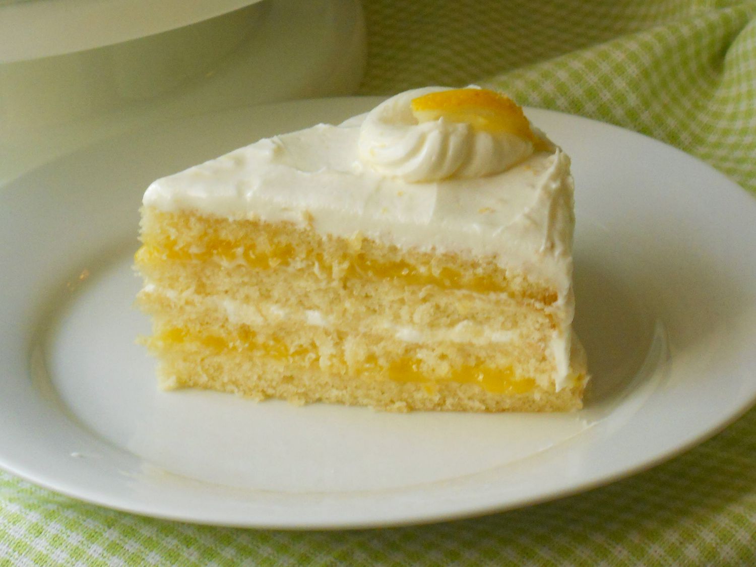 Old Fashioned Double Lemon Cake