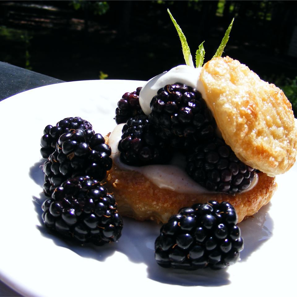 Oven Puff With Fruit