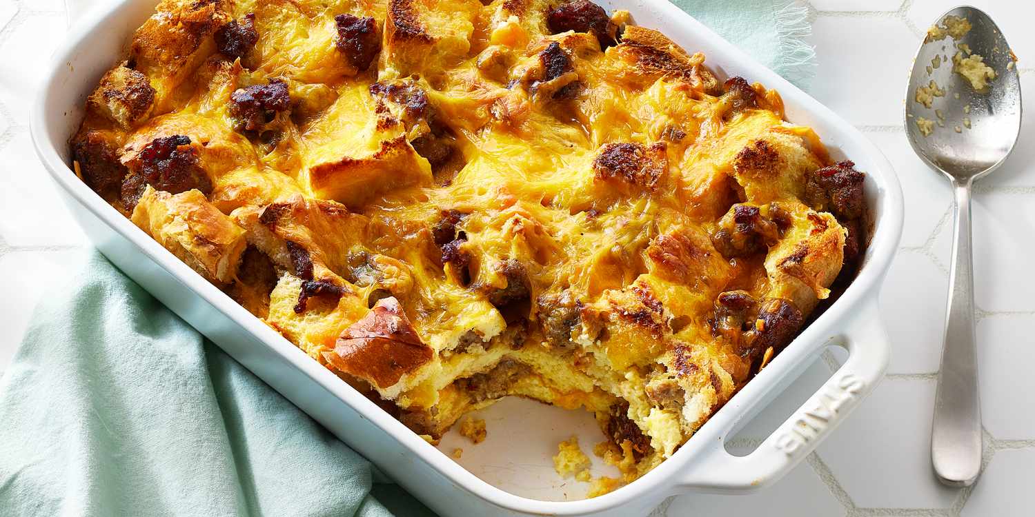 Overnight Fiery Oven Strata