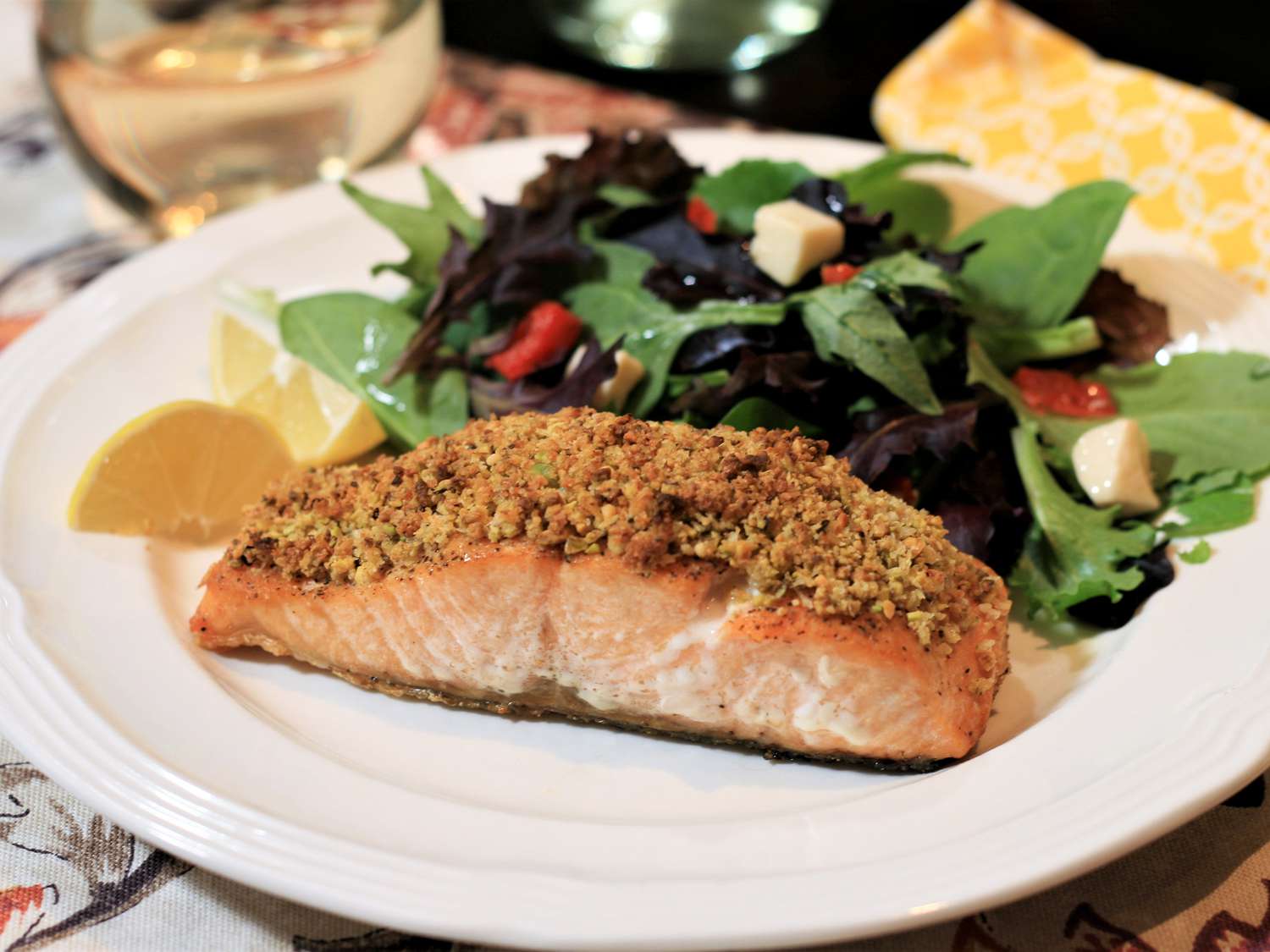 Pepper Broiled Salmon