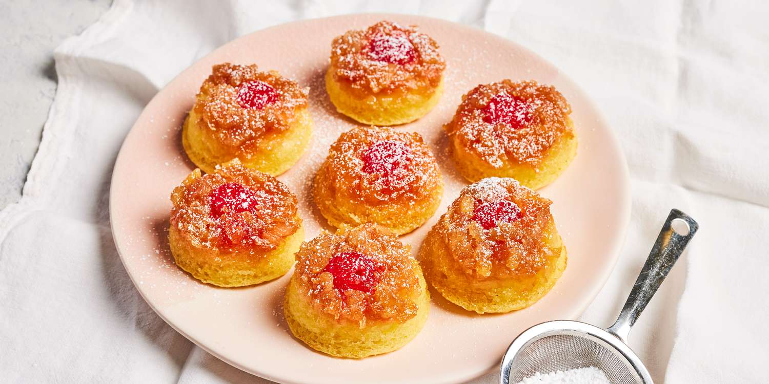 Pineapple Upside-Down Cupcakes Recipe | Taste of Home