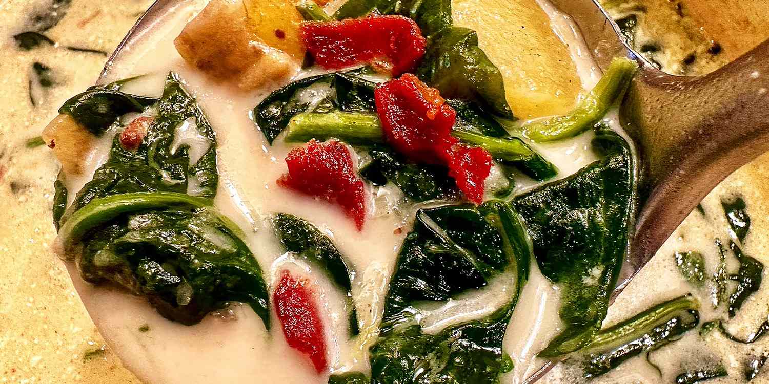 Potato Spinach Soup