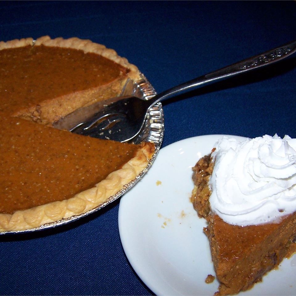 Pumpkin-praline Chiffon Pie