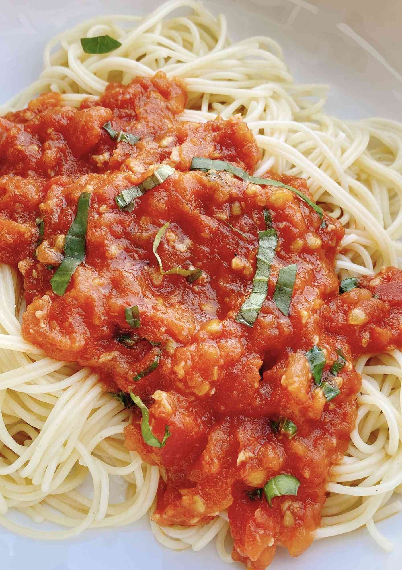 Quick Fresh Tomato Sauce