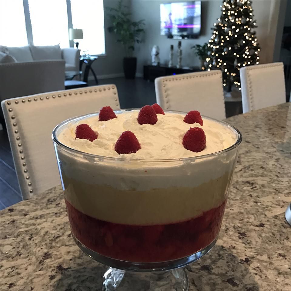 Raspberry Almond Trifles