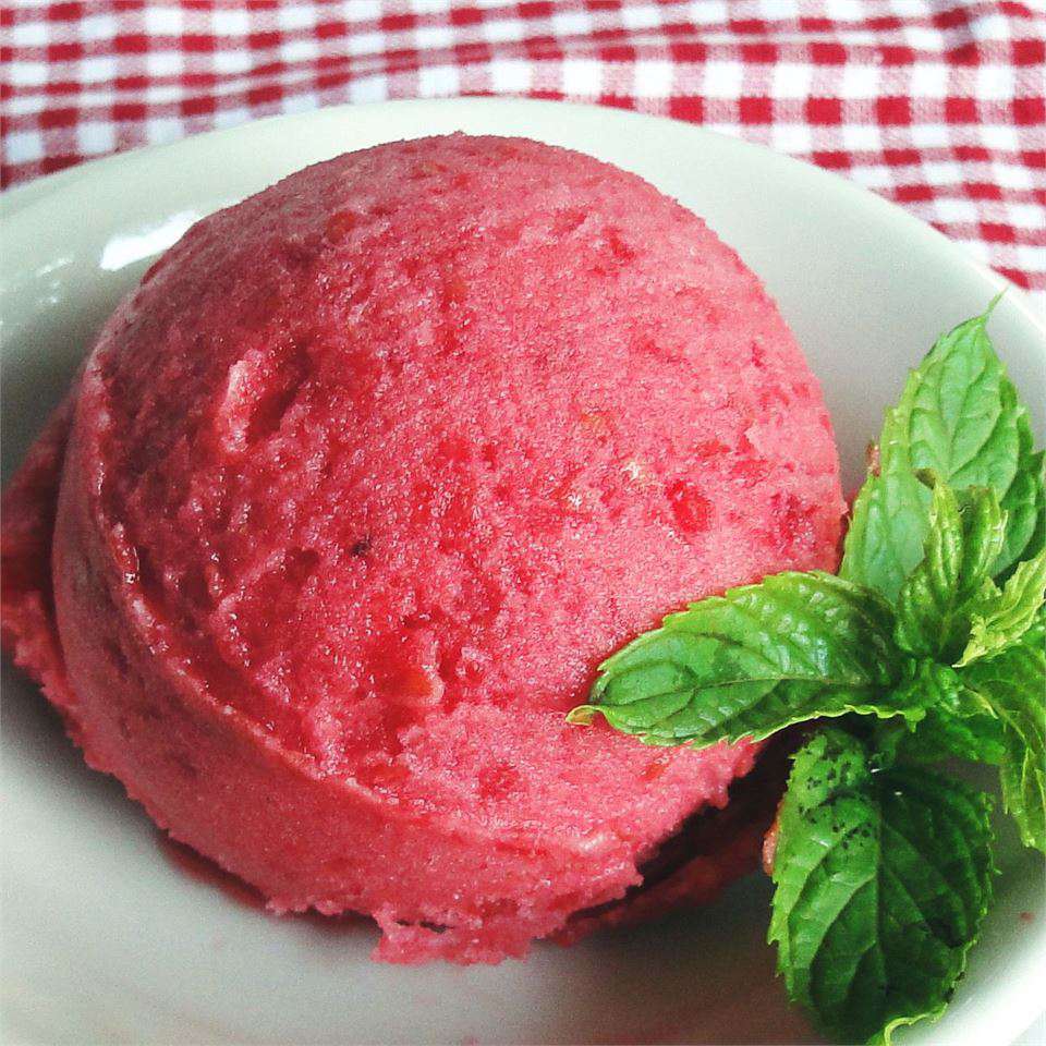 Raspberry Granita