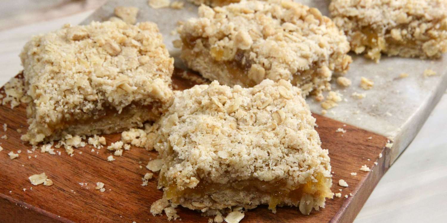 Raspberry-pecan Bars