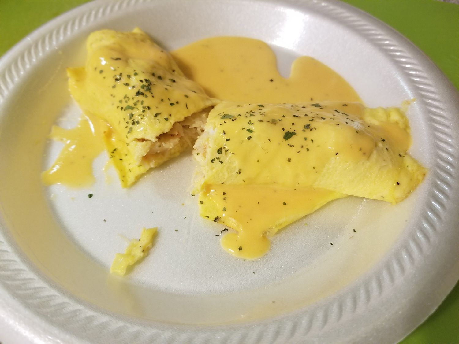 Seafood Omelet