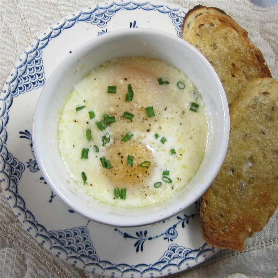 Shirred Eggs (Baked)