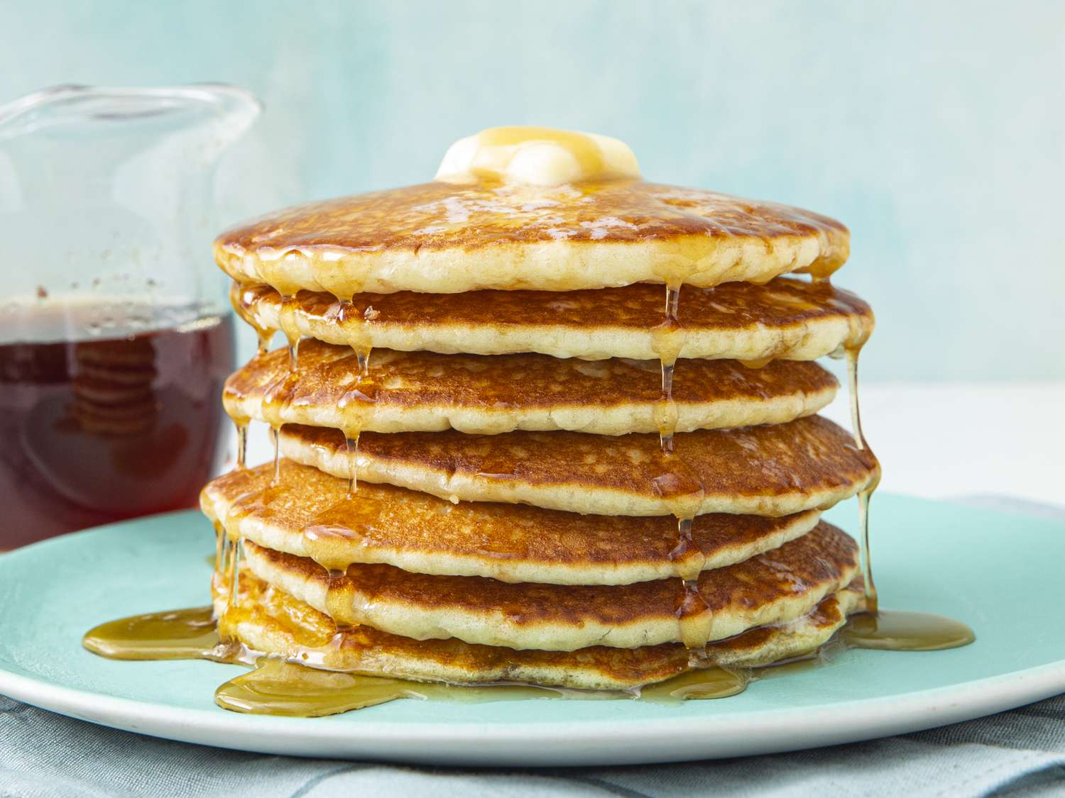 Shredded Barbecue Chicken w/Tamale Pancakes