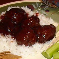 Spicy Cocktail Meatballs