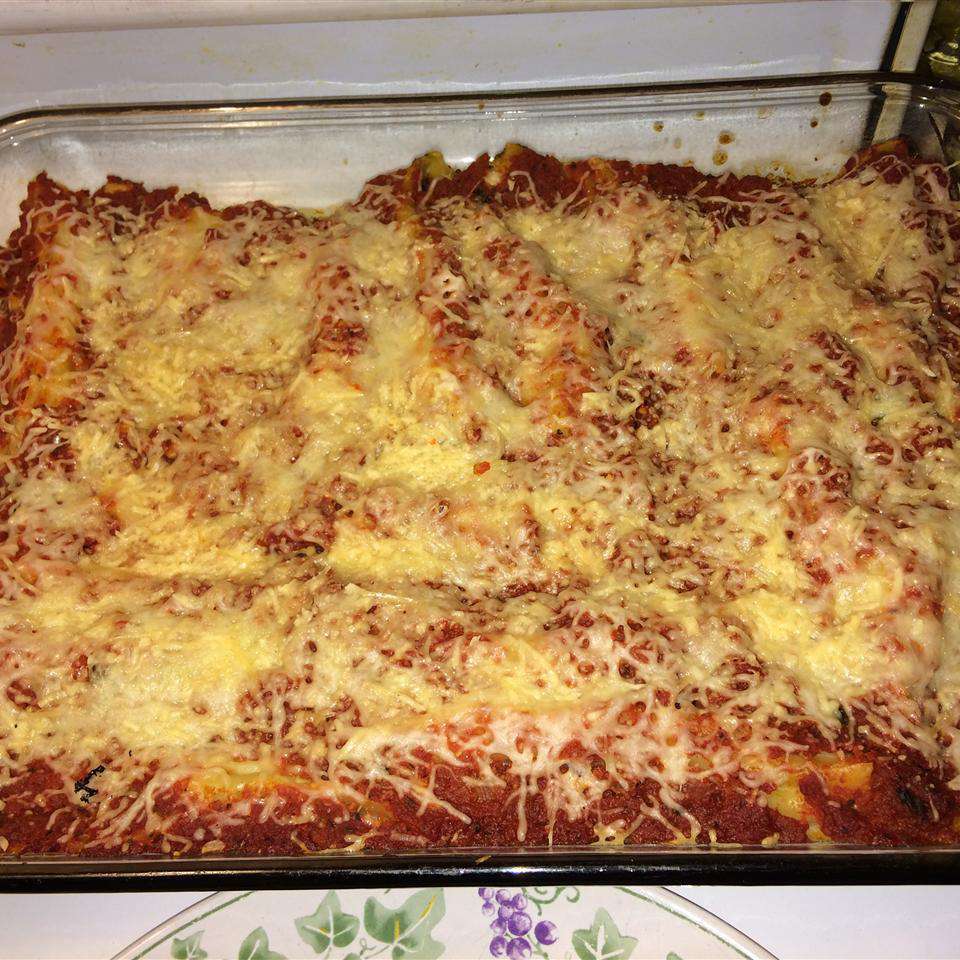 Spinach Cannelloni