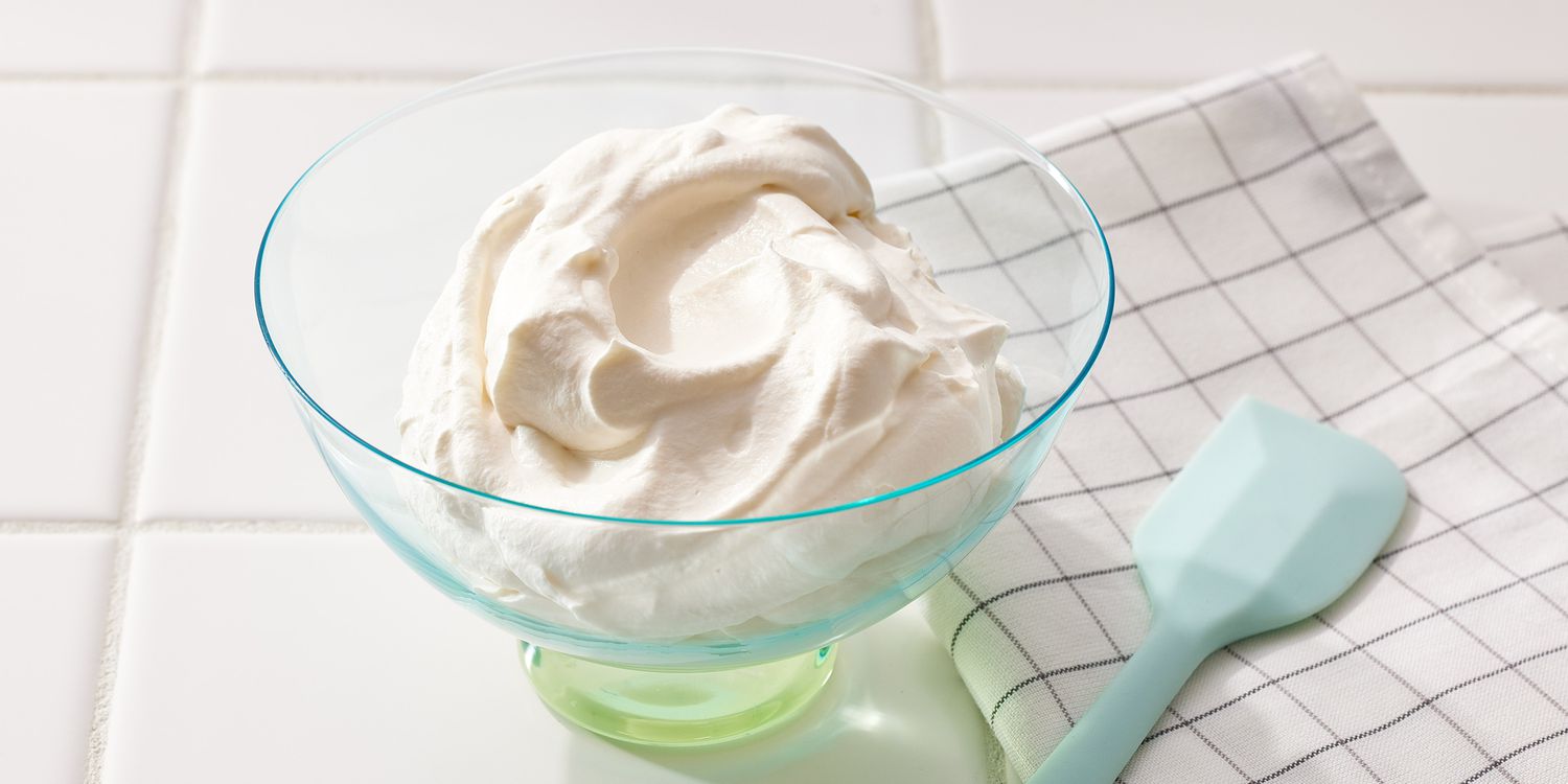 Stabilized Whipped Cream - Live Well Bake Often