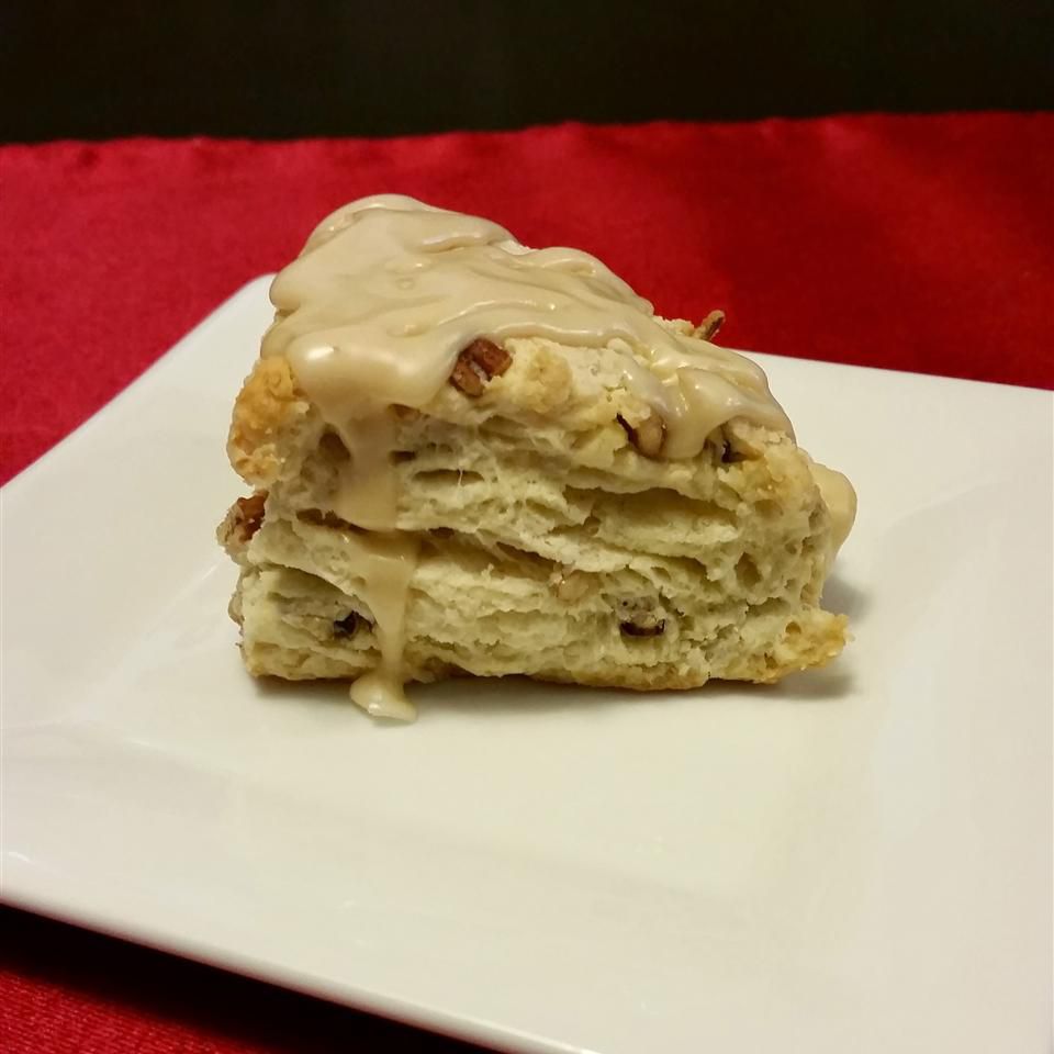 Sticky Maple Scones
