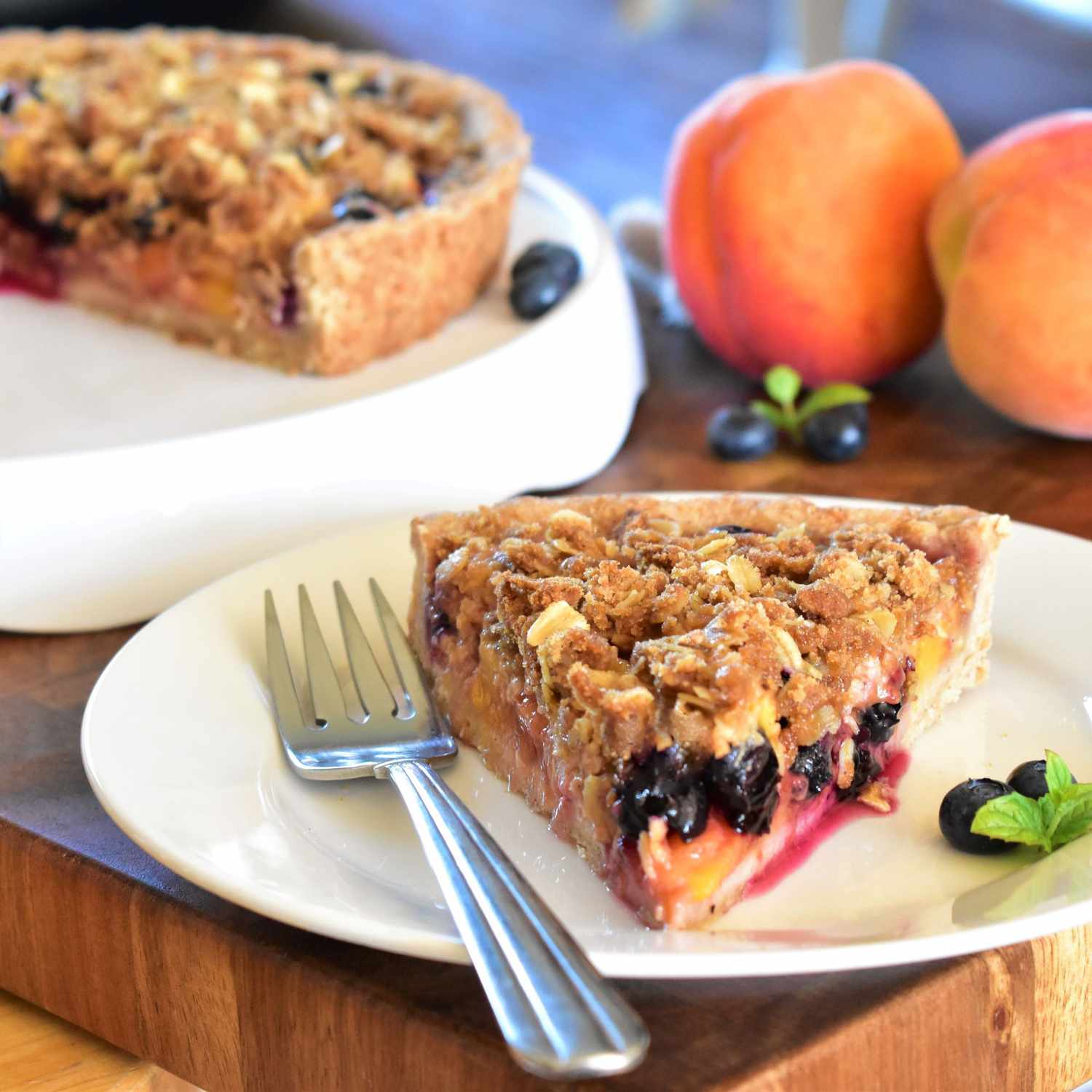 Tante Marie's Fresh Peach Tart