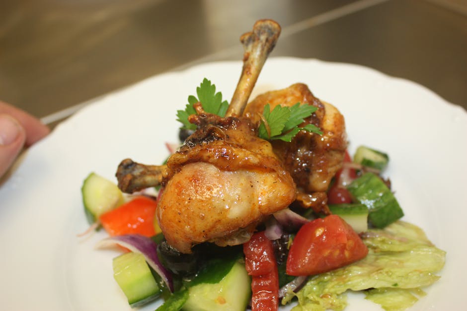 Thai-style Salad With Shredded Glazed Chicken