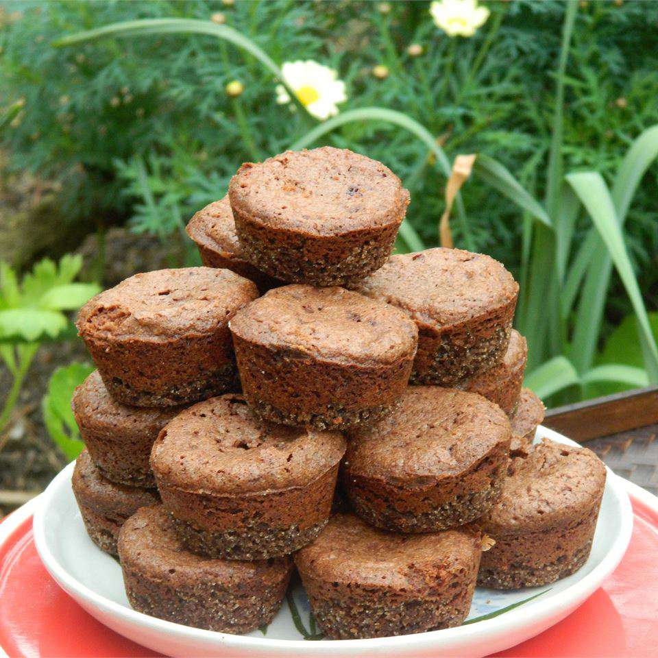 Tiny Fudge Brownie Cups