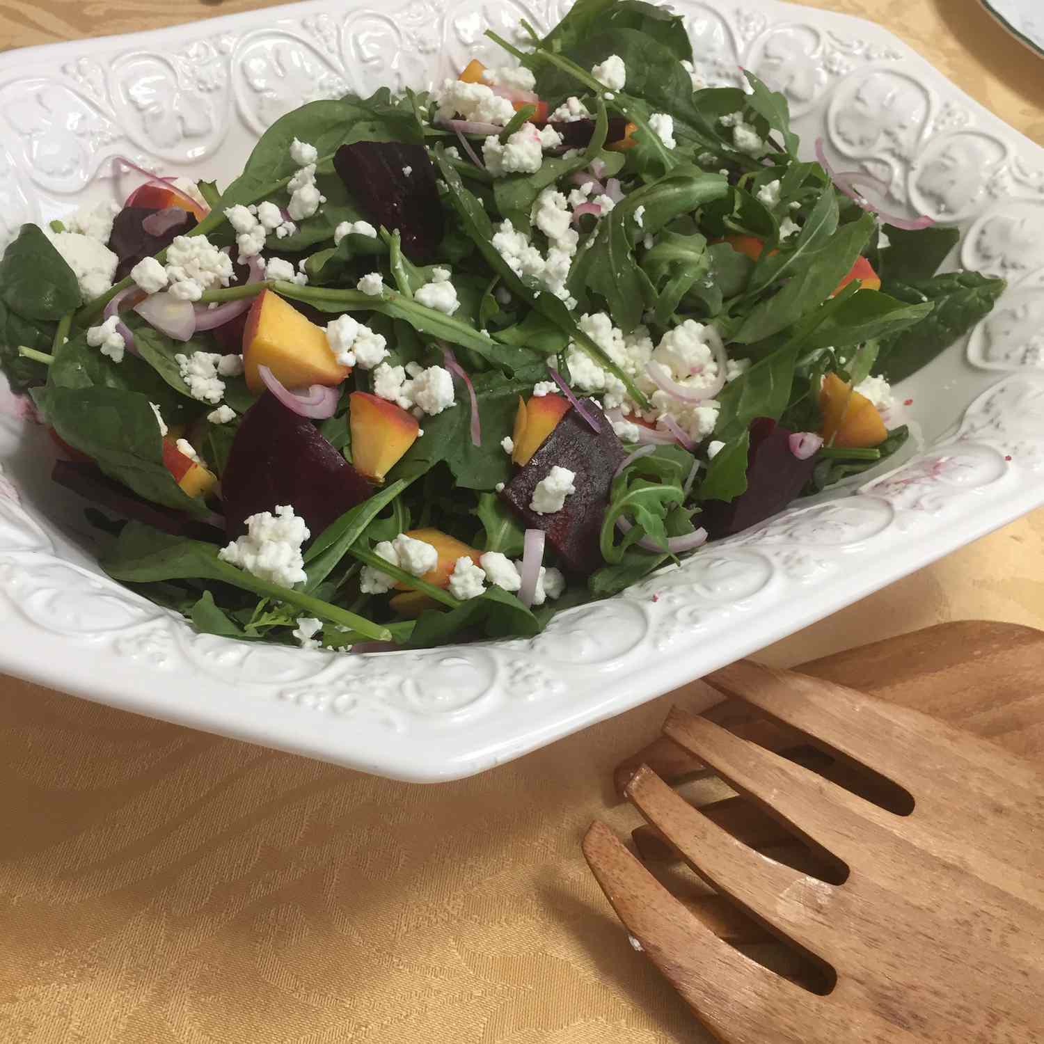 Tossed Greens & Goat Cheese Croutons