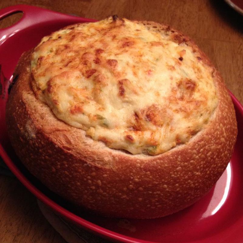 Warm Crab, Artichoke & Parmesan