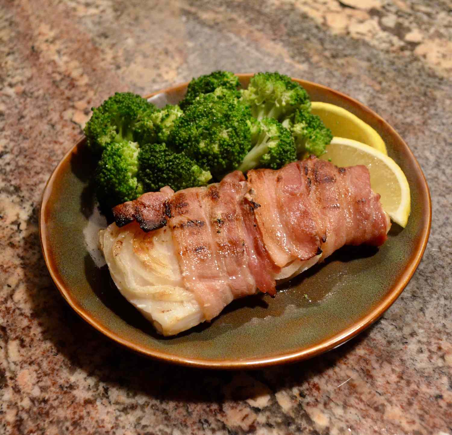 Whole Seabass With Fennel And Orange Zest