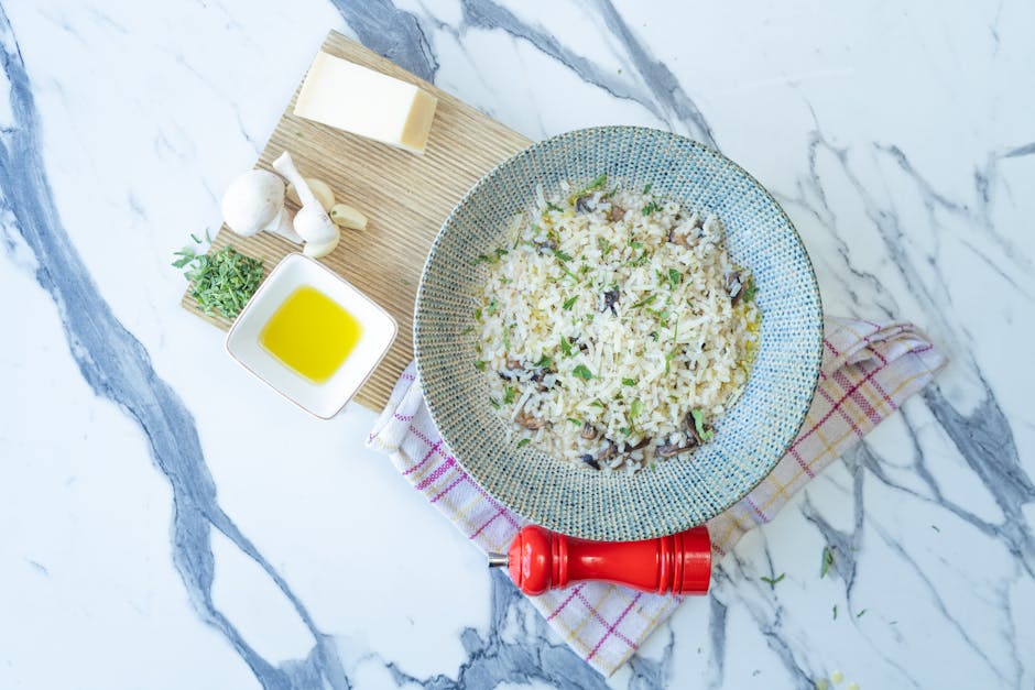 Yellow Pepper Risotto