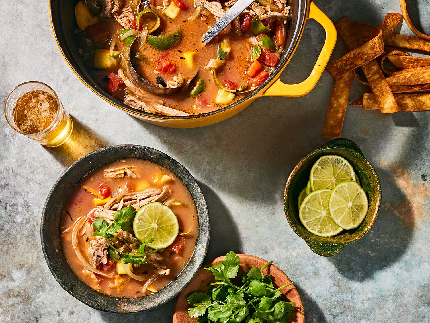 Yucatan Turkey Lime Soup
